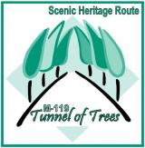 Scenic Heritage Route M-119 Tunnel of Trees