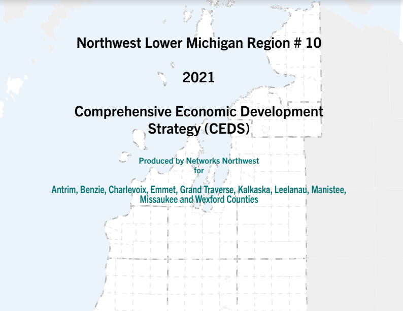 Cover Of NW Lower MI Region #10 CEDS 2021